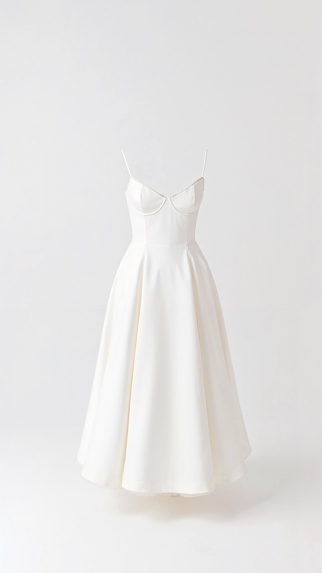 Valentina | Elegant White Tulle Cocktail Dress for Women