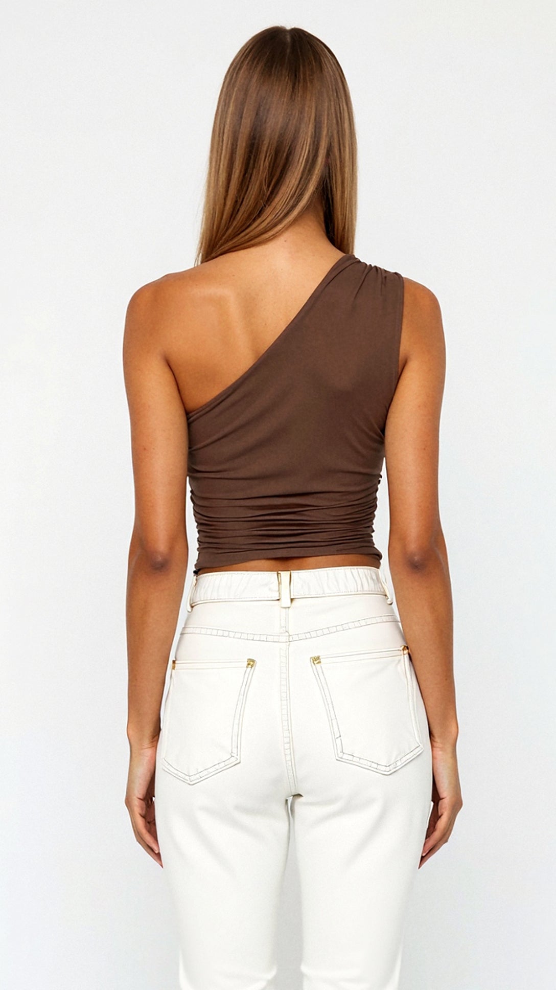Giulia | Black Stretch Going Out Top for Women