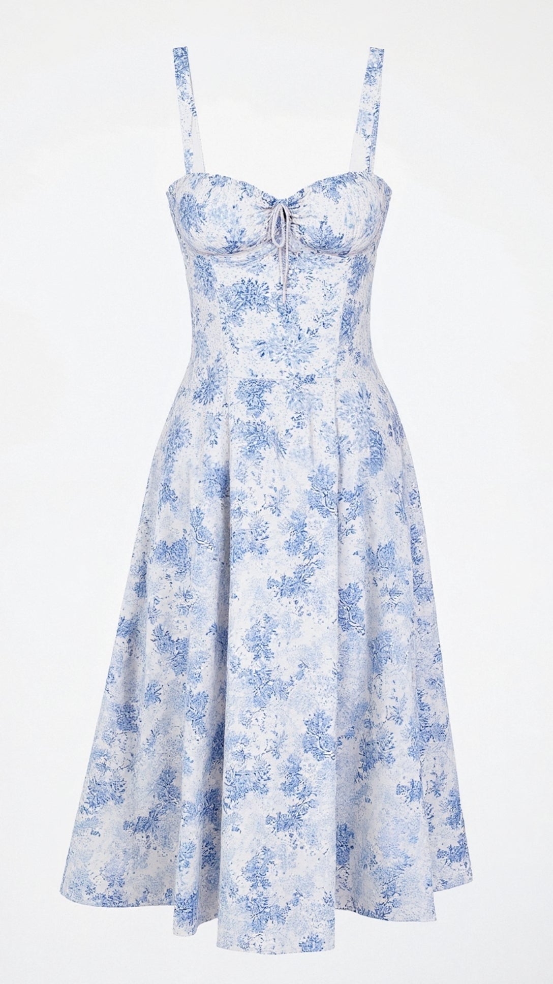 Diana | Blue Women’s Midi Dress Fabric Blend