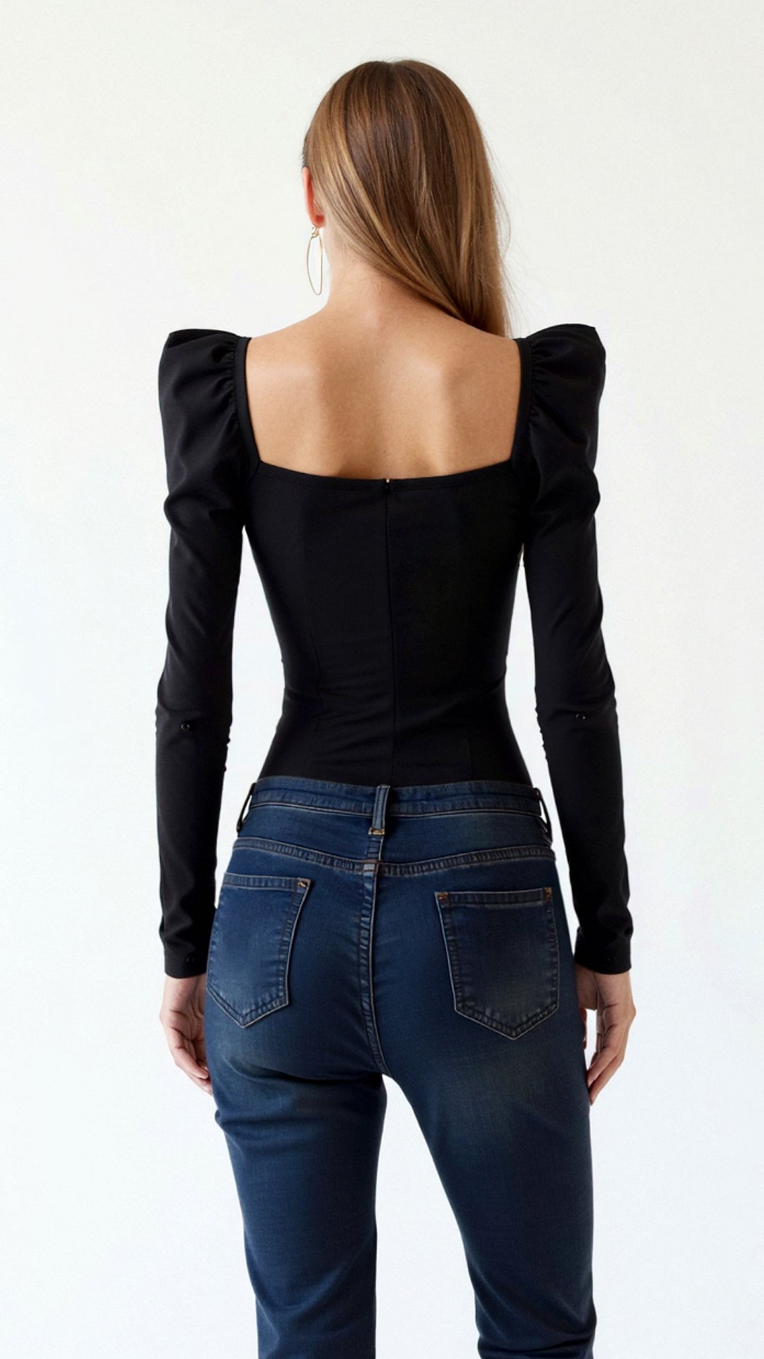 Isabella | Black Stretch Bodysuit Shapewear