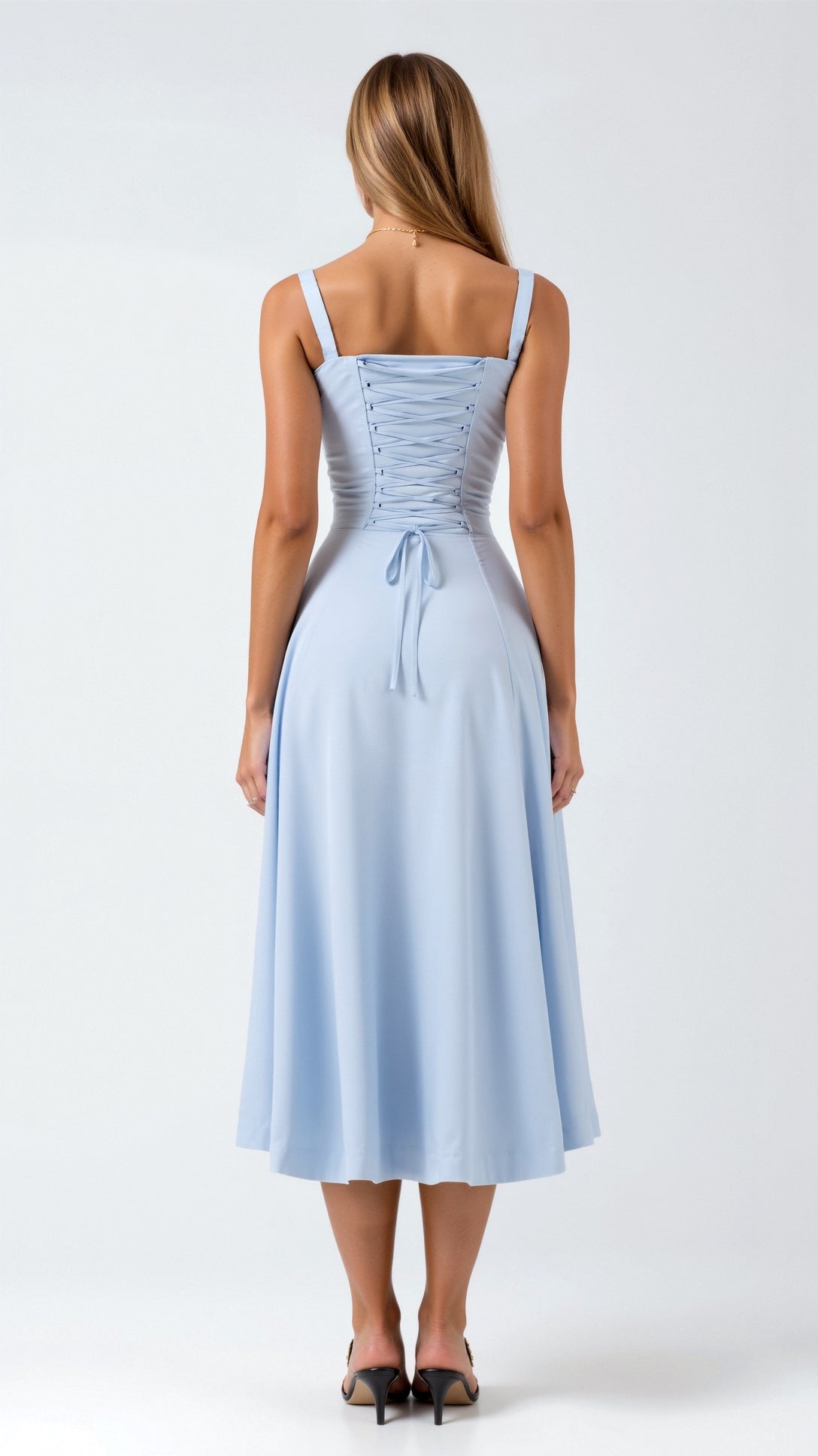 Chiara | White Women’s Summer Midi Dress