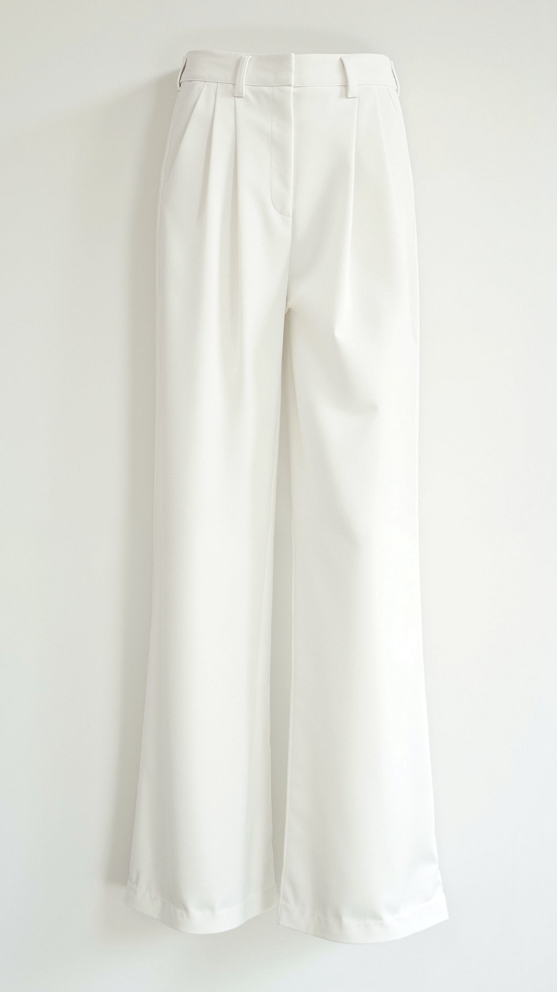 Caterina | Women’s Structured Black Wide Leg Pants